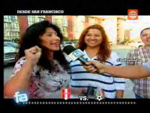América Noticias: 04/22/13 - Preview of the match between Peru and Mexico