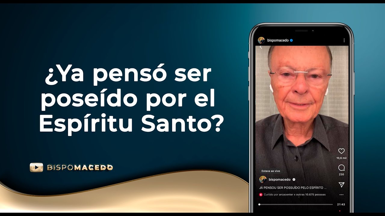 ¿Ya pensó en ser poseído por el Espíritu Santo? ¿Ser la morada del Altísimo en la tierra?
