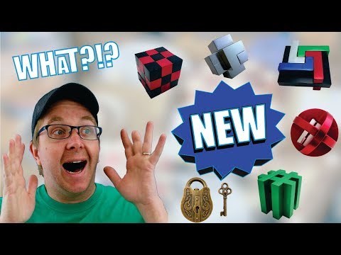 NEW METAL PUZZLES FROM PUZZLE MASTER - Review - Puzzle Master Metal Puzzles