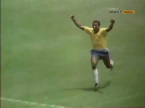 Jairzinho dribblings and goals - The successor of Garrincha