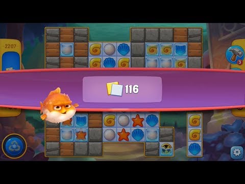 Fishdom. Hard Level 2207