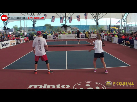 Pre-Recorded Live: Mixed Doubles 45+ GOLD - Minto US Open Pickleball Championships 2017