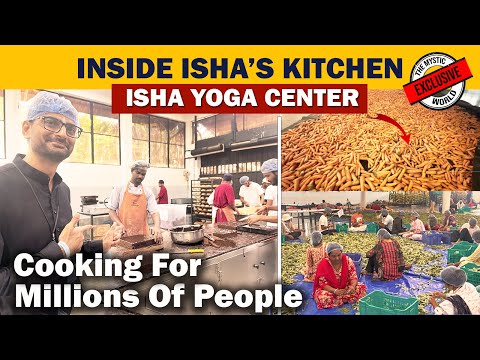 🔴EXCLUSIVE! | Inside Isha's Kitchen | Maha Annadanam | Isha yoga Center