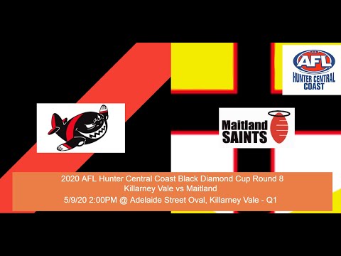2020 Killarney Vale Bombers Black Diamond Cup - Round 8 vs Maitland Q1