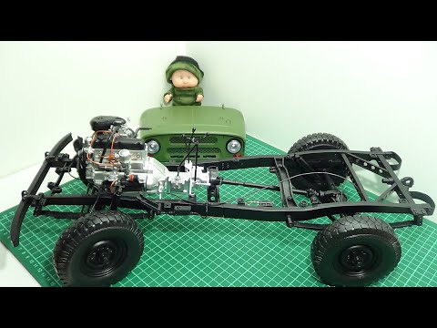 Сборка УаЗ 469 №25№26№27№28 Масштаб 1:8 deagostini