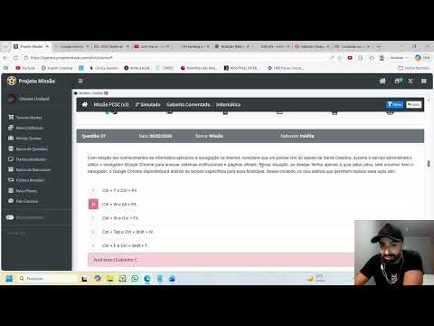 Informática para a PCSC: correção comentada de questões de simulado
