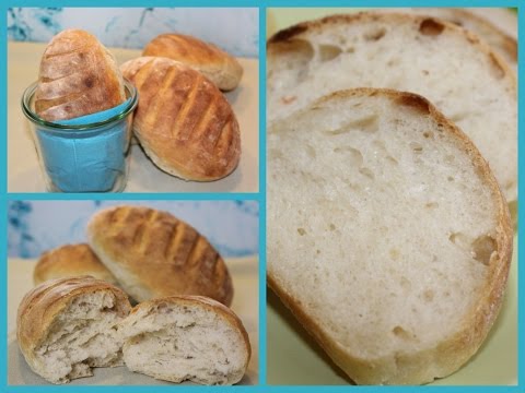 Weißbrot - mein "Universalbrot" - Mini-Brote - Brötchen
