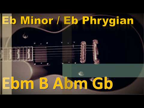 Eb Minor Or Eb Phrygian Backing Track for Scale Practice
