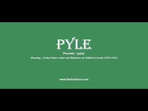 pyle: Pronounce pyle with Meaning, Phonetic, Synonyms and Sentence Examples