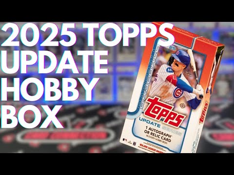 NEW 2025 TOPPS UPDATE!! Loaded HOBBY Box with My 1st Clear!! 