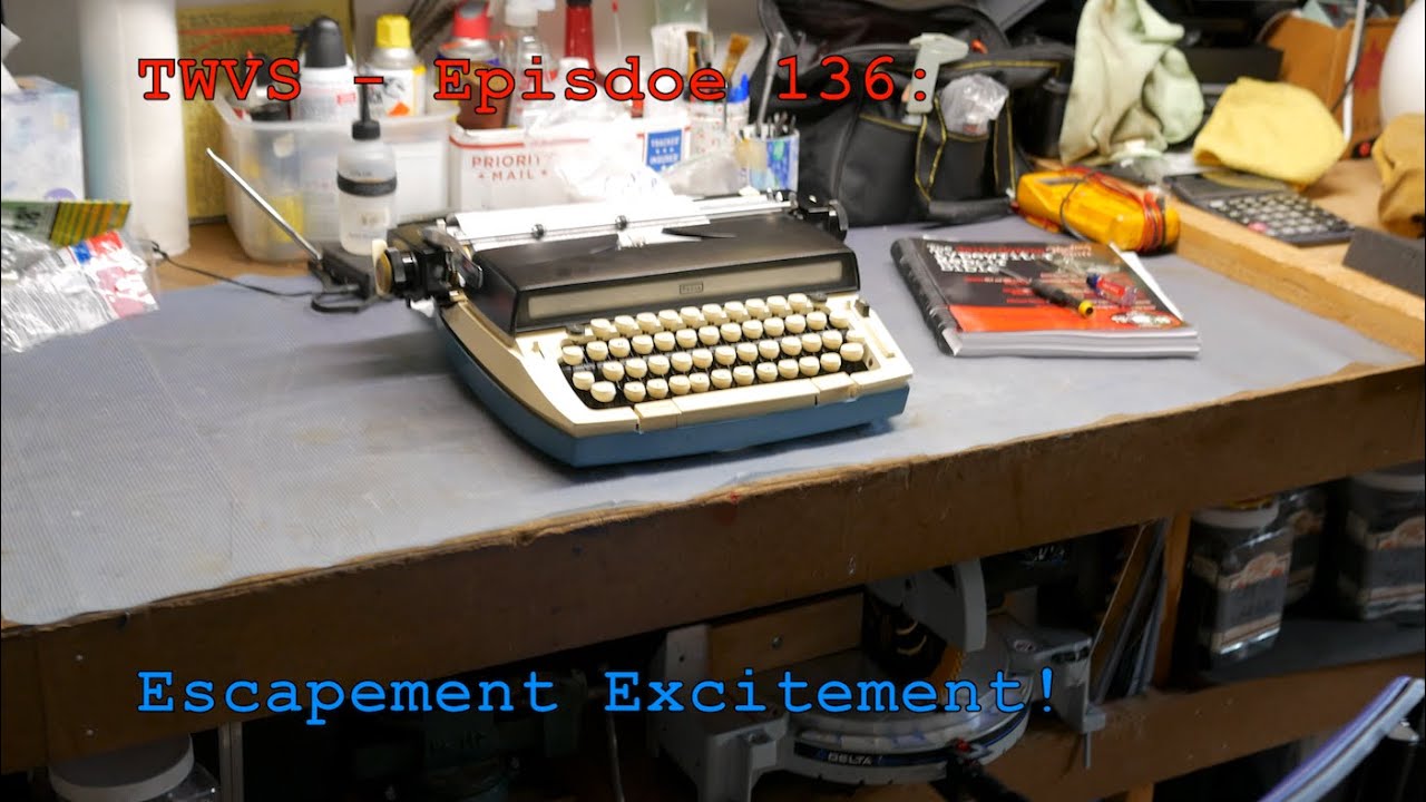 Typewriter Video Series - Episode 136: Escapement Excitement!