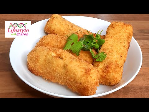 CROQUETTE | Potato & Chicken & Leek & Cheese Croquette...