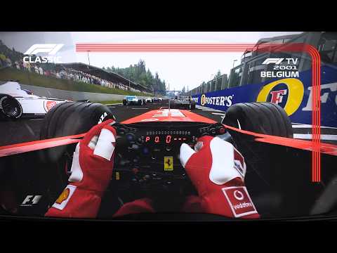 ULTRA IMMERSIVE Formula 1 Michael Schumacher Ferrari F2001 Belgium