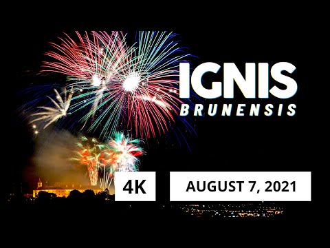 4K IGNIS BRUNENSIS 7.8.2021 | 3. ohňostroj / 3rd fireworks • Brno, Špilberk Castle | OFFICIAL VIDEO