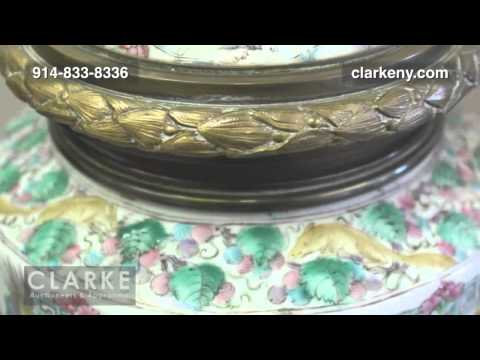 19th Century Chinese Lamps | Antique Chinese Lamps | 19th Century Asian | Clarke Auction Gallery