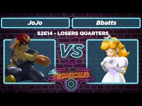 The Nightclub S2E14: JoJo (Falcon) vs Bbatts (Peach) - Losers Quarters SSBM