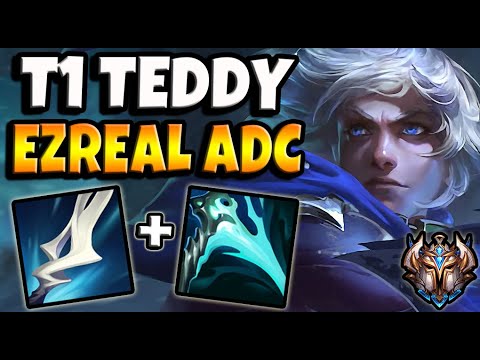 T1 Teddy EZREAL ADC vs TWITCH - Patch 11.10 Ranked Korea ✅