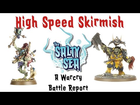 High Speed Skirmish - Nurgle Demons vs Ironjawz Warcry Battle Report