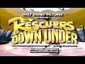 THE RESCUERS DOWN UNDER 1990 VHS Trailer Previews Rip Digitization From THE JUNGLE BOOK Disney