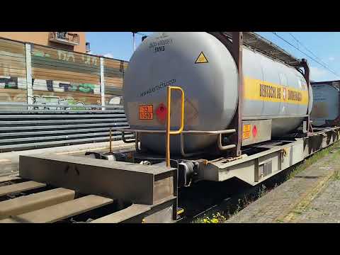 E193 468 SBB con Tec Milano Smistamento/Chiasso Smistamento (Schoeni 🇨🇭) deviato della Luino 17/05