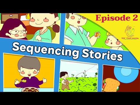 Screenshot of video: Sequencing stories - resources