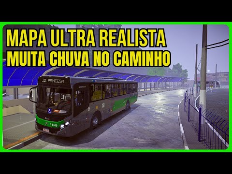????Proton Bus Simulator | Mapa CCS Zona Norte SP | PBSU | Mods | Simulador de Ônibus | Jogo de Ônibus