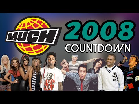 All the Songs from the 2008 MuchMusic Countdown