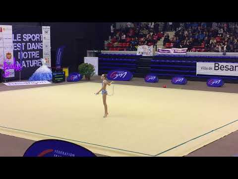 Lucie Sauterey - Nat C 12/13 ans - France Besançon 2018