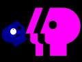 PBS 1989 Dirty Logo 3d Glass