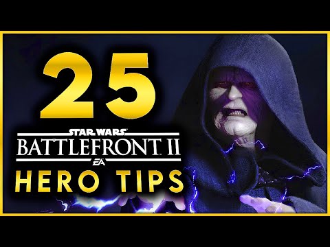 BATTLEFRONT 2 TIPS | 25 HERO Tips The Game WON'T Tell You