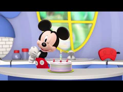 Feliz cumpleaños Thiago  Mickey Saludo de cumpleaños