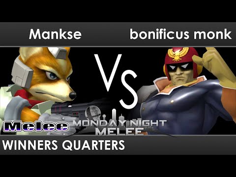 MNM 276 - Mankse (Fox) VS bonificus monk (Captain Falcon) - Winners Quarters - SSBM