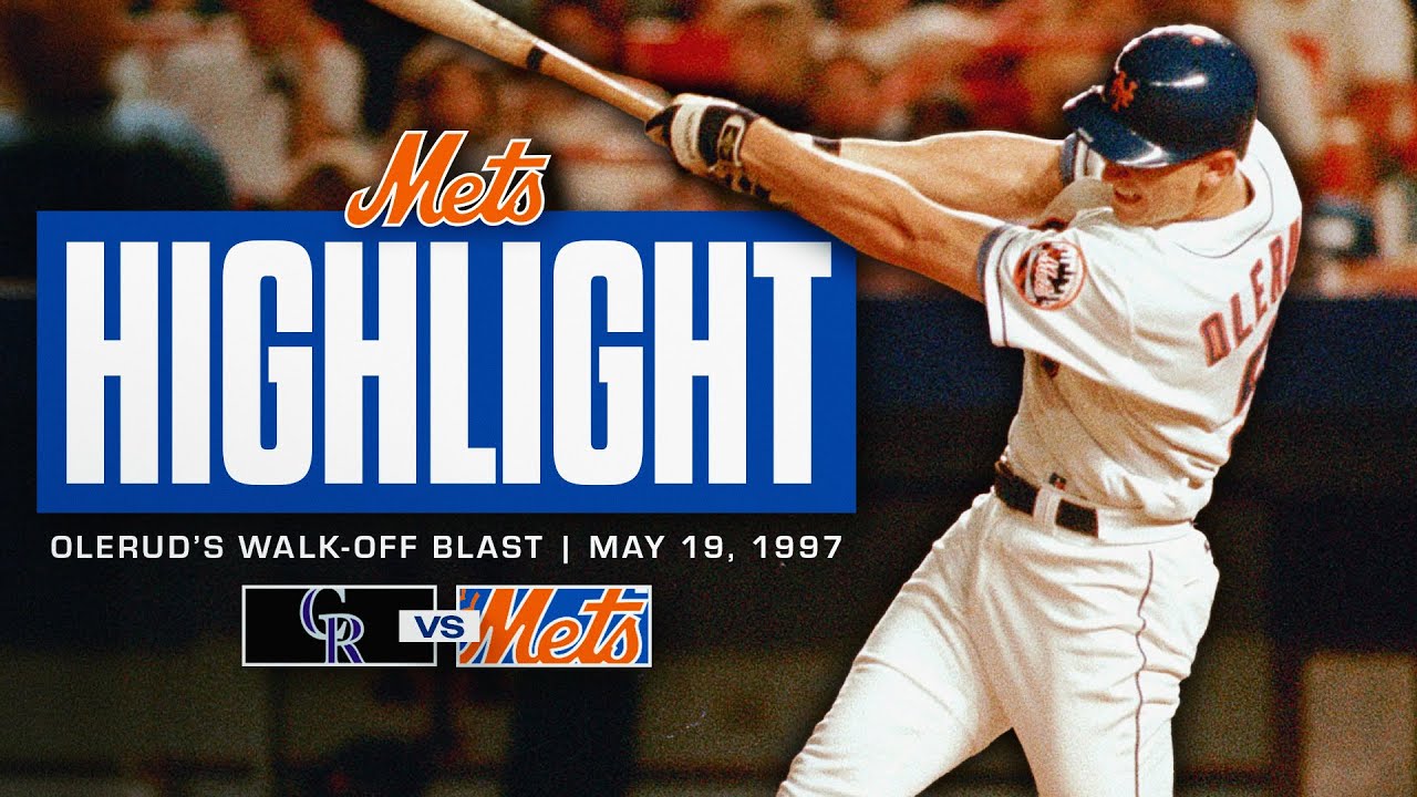 John Olerud Launches WALK-OFF Home Run!