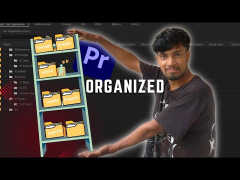 How to Organize Files & Folders for Video Editing (Smooth Premiere Pro Workflow)