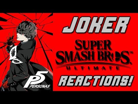 Persona 5 X Smash bros REACTIONS