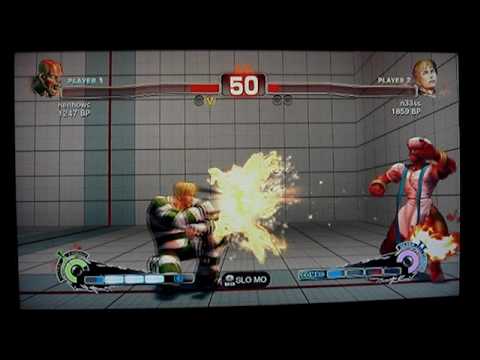 SSF4: henhowc (Sim) vs n3ss (Cody) - GAF XBL 3 vs 3 Team Tourney - Set 2
