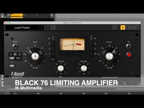 IK Multimedia - Black 76 Limiting Amplifier - Sound Demo No Talking