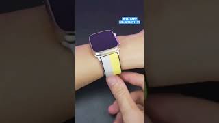 *APPLE LOGO* AVAILABLE ULTRA SMART WATCH REVIEW  💥💯 FIRST TIME IN INDIA CLONE DM ME 9625421131