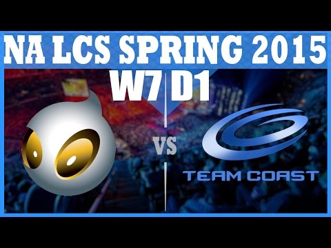 Team Dignitas VS Team Coast |2015 NA LCS Spring Week 7 Day 1 |DIG vs CST| HD 720p