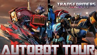 Transformers Universe - Autobot Tour (Hangar, High Grand, ALL Characters Bios & Voices)