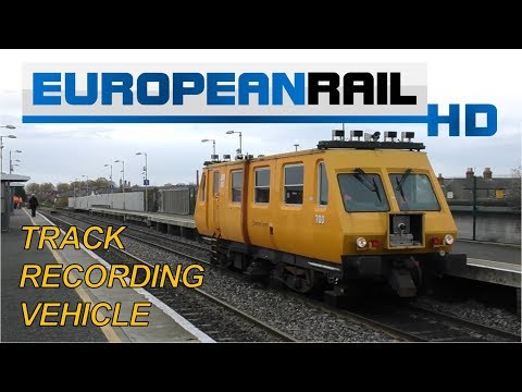 Iarnród Éireann Irish Rail EM50 Track Recording Vehicle 700 passes Drumcondra Station