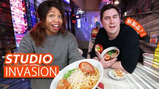 What's new with @AbroadinJapan at the RAMEN STUDIO?!