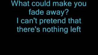 Diecast - fade away (with lyrics)