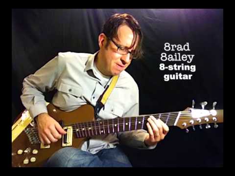 Brad Bailey hybrid bass+guitar