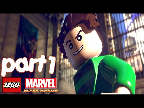 LEGO Marvel Super Heroes gameplay walkthrough Part 1 - Sandman (Sand Central Station)