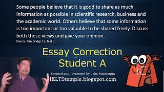 Student A and her Both Views feedback