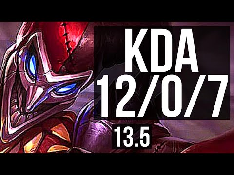SHACO vs VIEGO (JNG) | 12/0/7, 65% winrate, Legendary | KR Diamond | 13.5