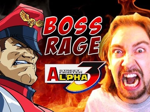 BOSS RAGE! M. BISON (Street Fighter Alpha 3)