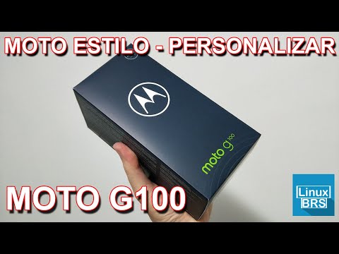 MOTOROLA MOTO G100 - ESTILO - PERSONALIZANDO A LAUNCHER