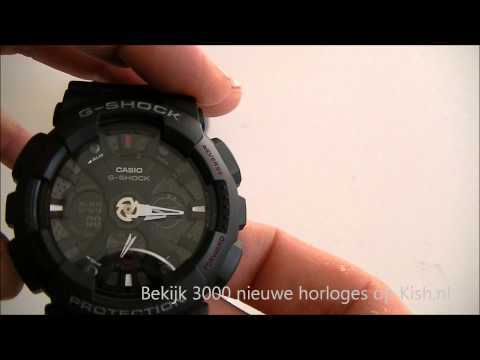 comment regler heure g shock